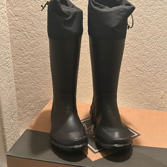 Muck Boot Other - Muck Forager Tall Boots Black Waterproof Convertible Chore Mens 9 Womens 10 NWT